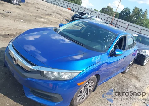 2017 Honda Civic Ex из США, поврежденный, VIN 19XFC2F77HE041519